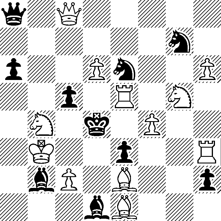 q1Q5/6n1/p2Pn2P/2p1R1N1/1N1k1P2/1K2p2R/1bP1B2p/3bB3
