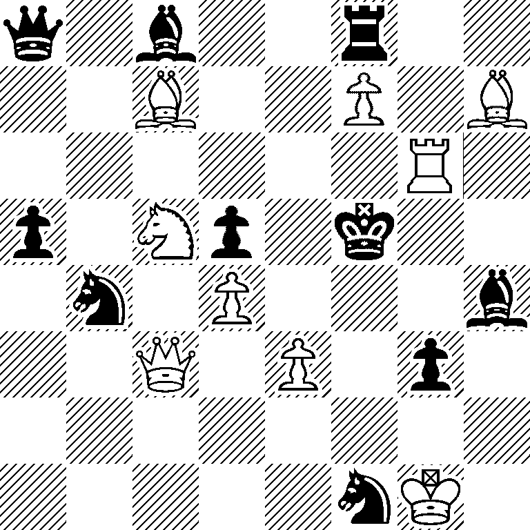 q1b2r2/2B2P1B/6R1/p1Np1k2/1n1P3b/2Q1P1p1/8/5nK1