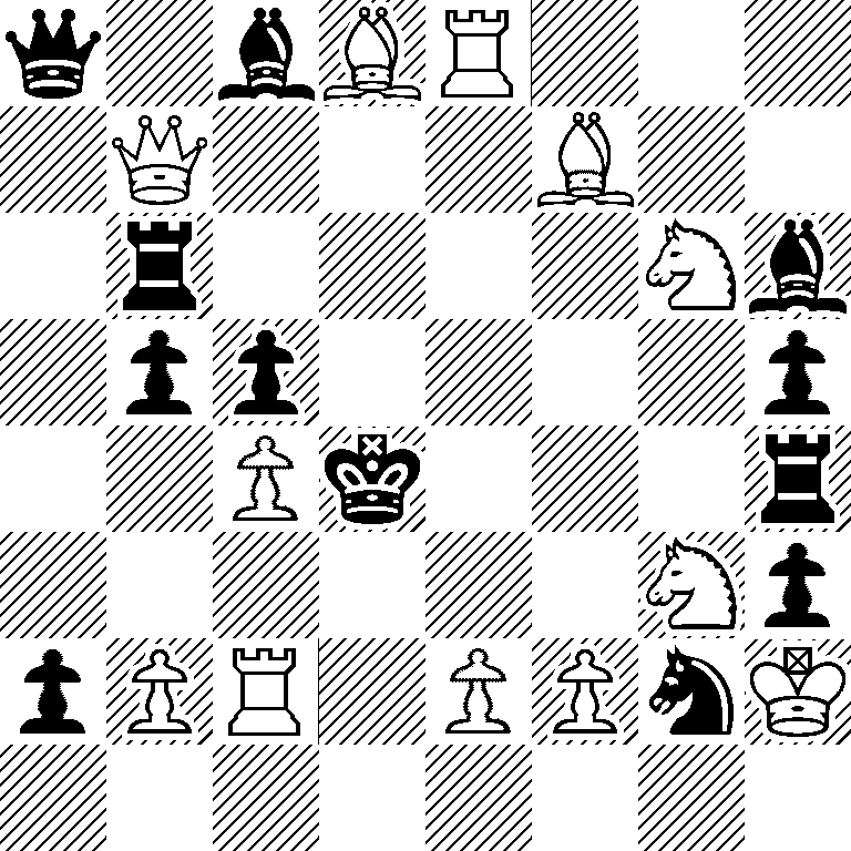 q1bBR3/1Q3B2/1r4Nb/1pp4p/2Pk3r/6Np/pPR1PPnK/8