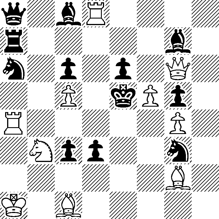 q1bR4/r5b1/n1p1p1Q1/2P1kPp1/R5P1/1Npp2n1/6B1/K1B5