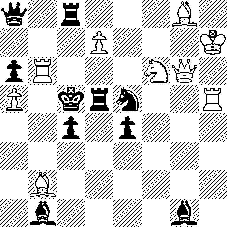 q1r3B1/3P3K/pR3NQ1/P1krn2R/2p1p3/8/1B6/1b4b1