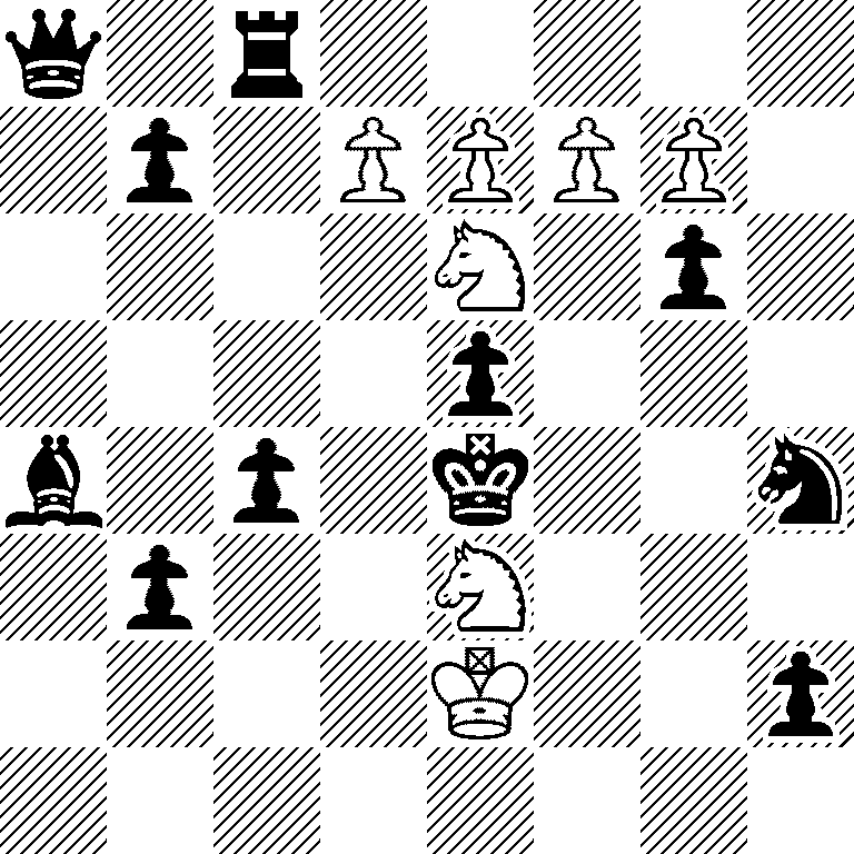 q1r5/1p1PPPP1/4N1p1/4p3/b1p1k2n/1p2N3/4K2p/8