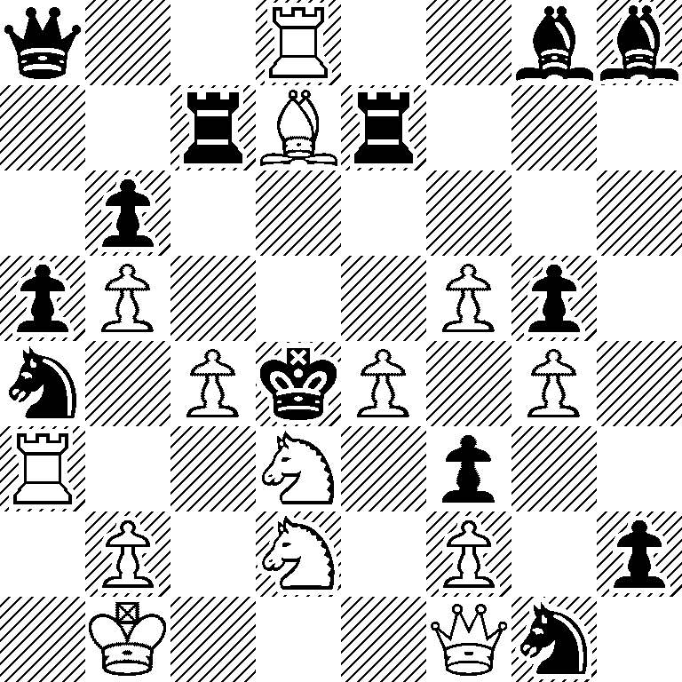 q2R2bb/2rBr3/1p6/pP3Pp1/n1PkP1P1/R2N1p2/1P1N1P1p/1K3Qn1