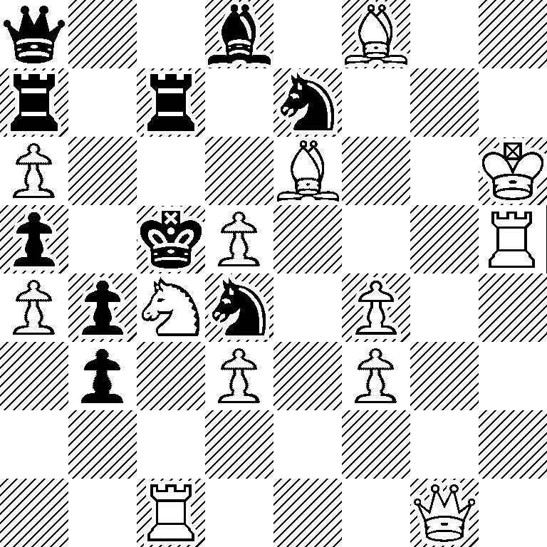 q2b1B2/r1r1n3/P3B2K/p1kP3R/PpNn1P2/1p1P1P2/8/2R3Q1