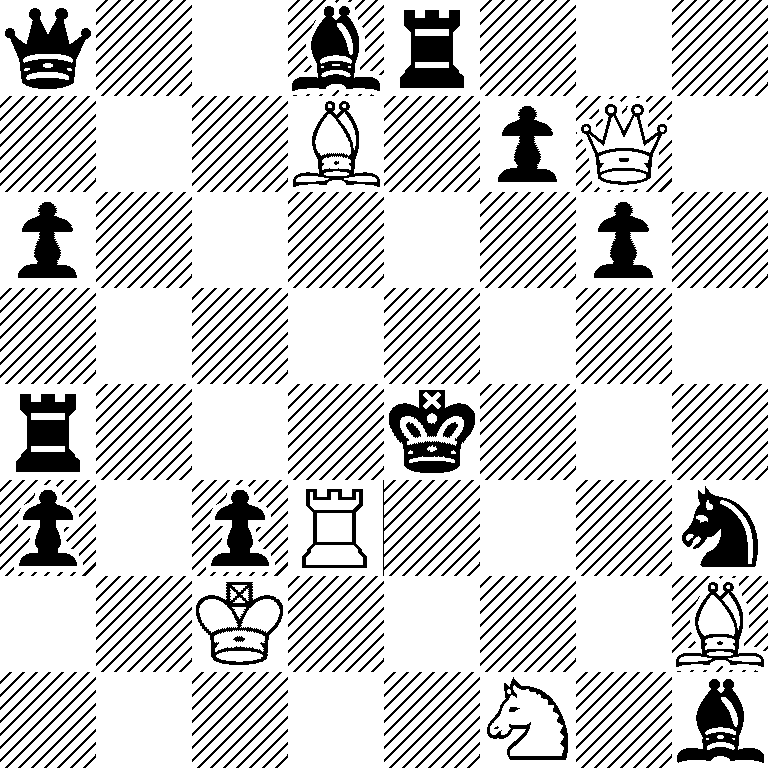 q2br3/3B1pQ1/p5p1/8/r3k3/p1pR3n/2K4B/5N1b