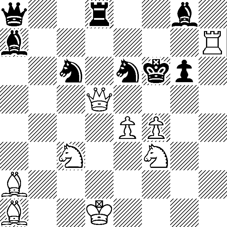 q2r2b1/b6R/2n1nkp1/3Q4/4PP2/2N2N2/B7/B2K4