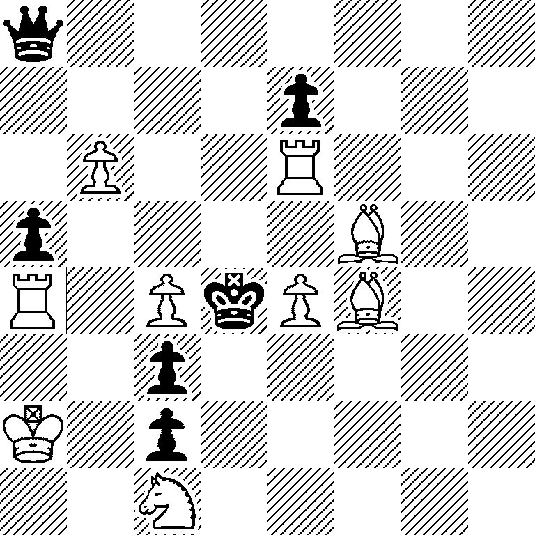 q7/4p3/1P2R3/p4B2/R1PkPB2/2p5/K1p5/2N5