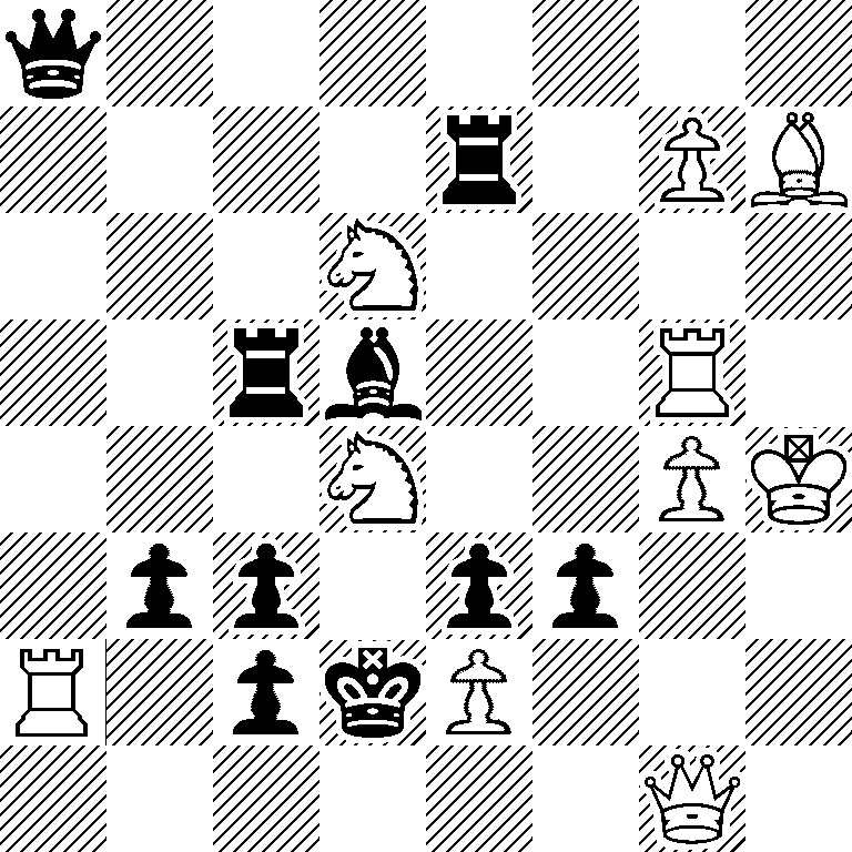 q7/4r1PB/3N4/2rb2R1/3N2PK/1pp1pp2/R1pkP3/6Q1