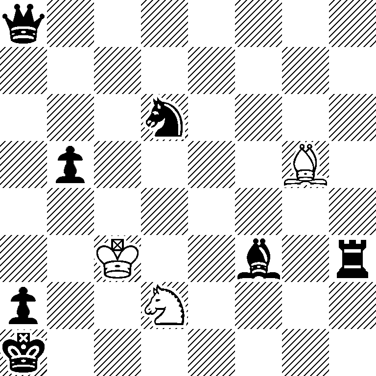 q7/8/3n4/1p4B1/8/2K2b1r/p2N4/k7