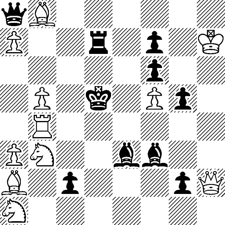 qB6/P2r1p1K/5p2/1P1k1Pp1/1R6/PN2bb2/B1p3pQ/N7