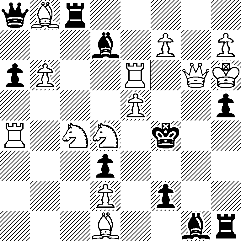 qBr5/3b1P1P/pP2R1QK/4P2p/R1NN1k2/3p4/3P1p2/3B2br