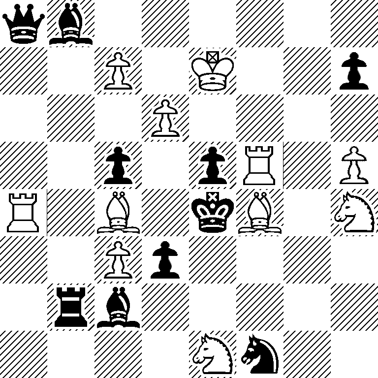 qb6/2P1K2p/3P4/2p1pR1P/R1B1kB1N/2Pp4/1rb5/4Nn2
