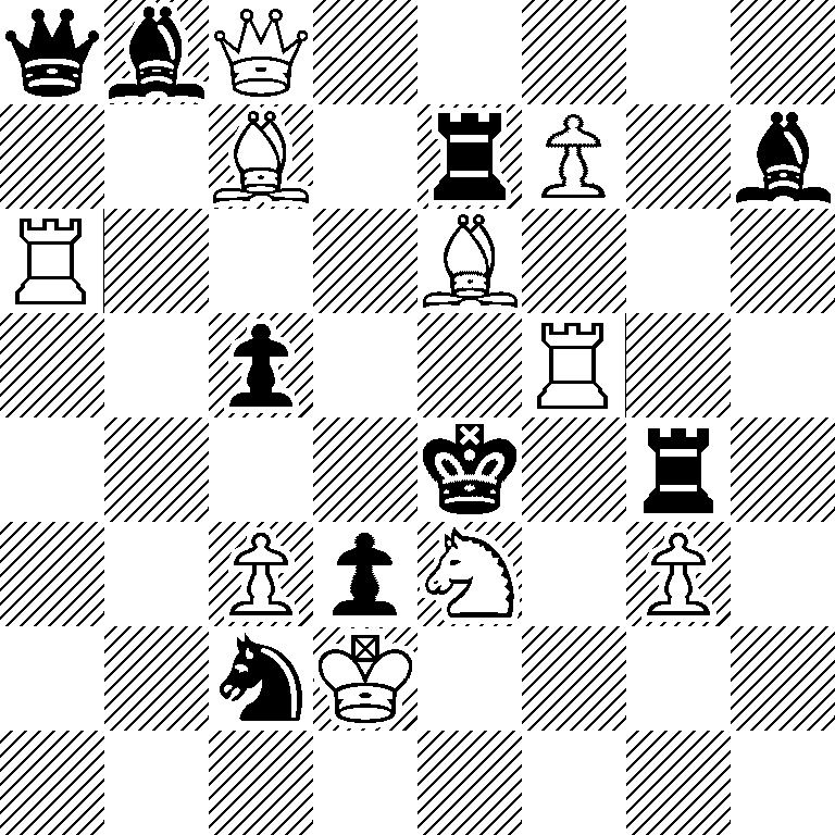 qbQ5/2B1rP1b/R3B3/2p2R2/4k1r1/2PpN1P1/2nK4/8