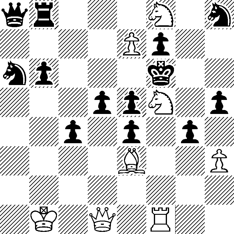 qr3N1n/4Pp2/np3k2/3ppN1p/2p1p1p1/4B2P/8/1K1Q1R2