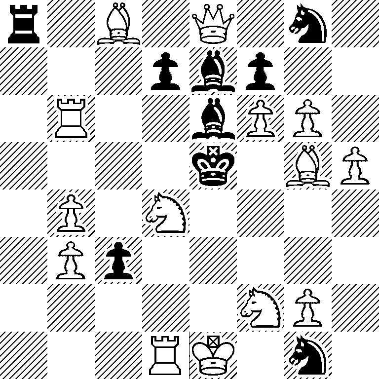 r1B1Q1n1/3pbp2/1R2bPP1/4k1BP/1P1N4/1Pp5/5NP1/3RK1n1
