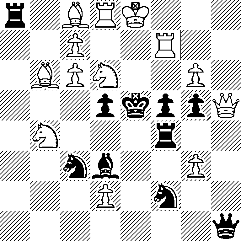 r1BRK3/2P2R2/1BPN2P1/3pkppQ/1N3r2/2nb2P1/3P1n2/7q