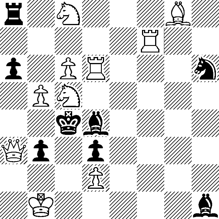 r1N3B1/5R2/p1PR3n/1PN5/2kb4/Qp1p4/3P4/1K5b