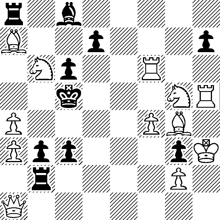 r1b5/B2p3p/1Np2R2/2k3NR/P4PB1/Ppp3pK/1r4P1/Q7
