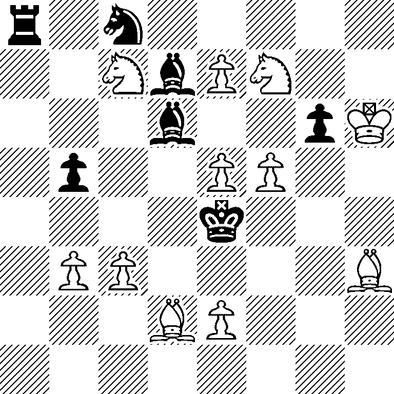 r1n5/2NbPN2/3b2pK/1p2PP2/4k3/1PP4B/3BP3/8