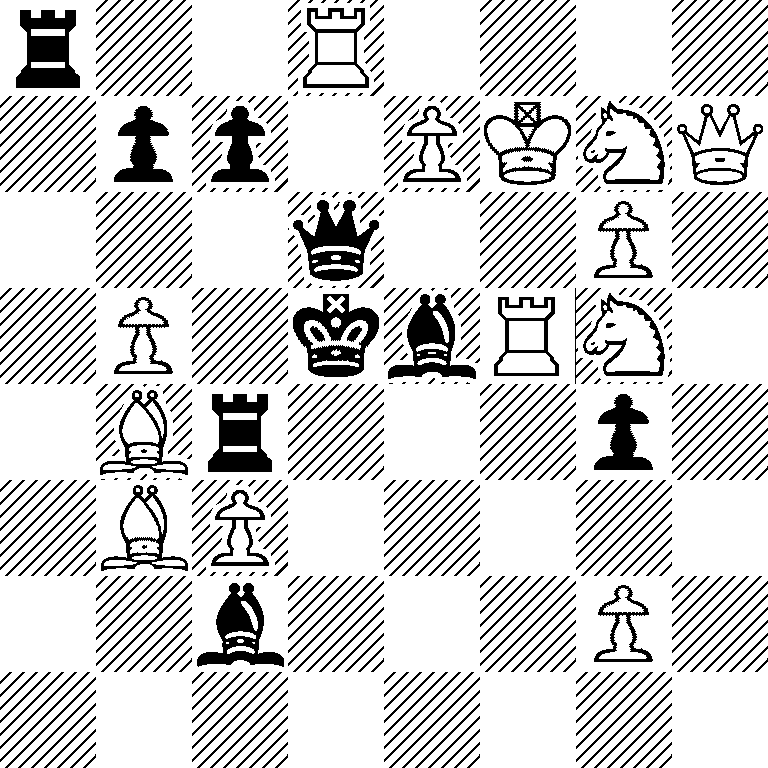r2R4/1pp1PKNQ/3q2P1/1P1kbRN1/1Br3p1/1BP5/2b3P1/8