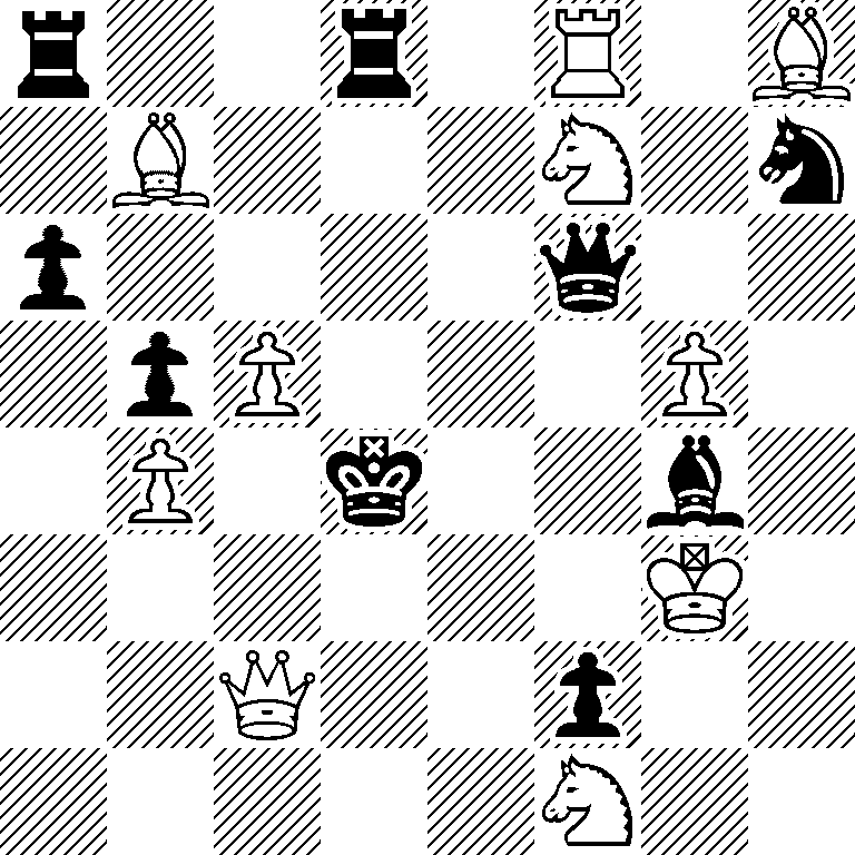 r2r1R1B/1B3N1n/p4q2/1pP3P1/1P1k2b1/6K1/2Q2p2/5N2