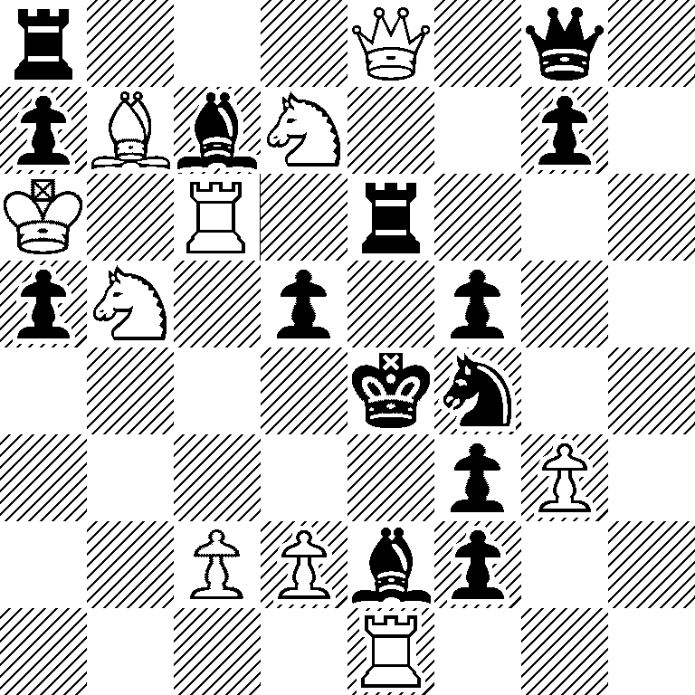r3Q1q1/pBbN2p1/K1R1r3/pN1p1p2/4kn2/5pP1/2PPbp2/4R3