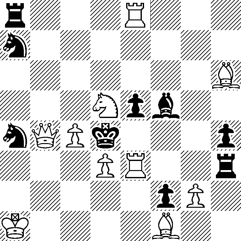 r3R3/n7/7B/3Npb2/nQPk3p/3PR2r/5pP1/K4B2