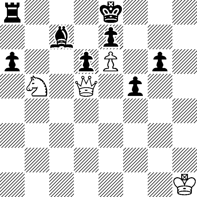 r3k3/2b1p3/p2pP1p1/1N1Q1p2/8/8/8/7K