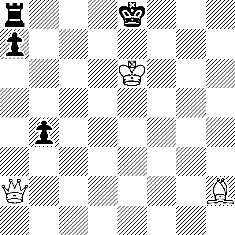 r3k3/p7/4K3/8/1p6/8/Q6B/8