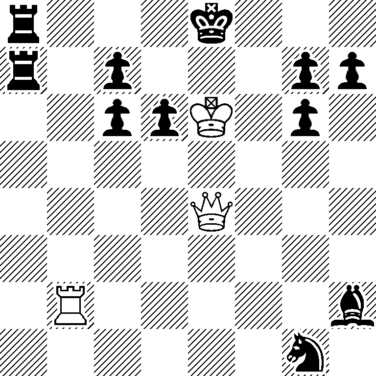 r3k3/r1p3pp/2ppK1p1/8/4Q3/8/1R5b/6n1