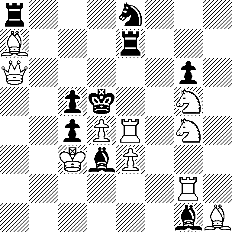 r3n3/B3r3/Q5p1/2pk2N1/2pPR1N1/2KbP3/6R1/6bB