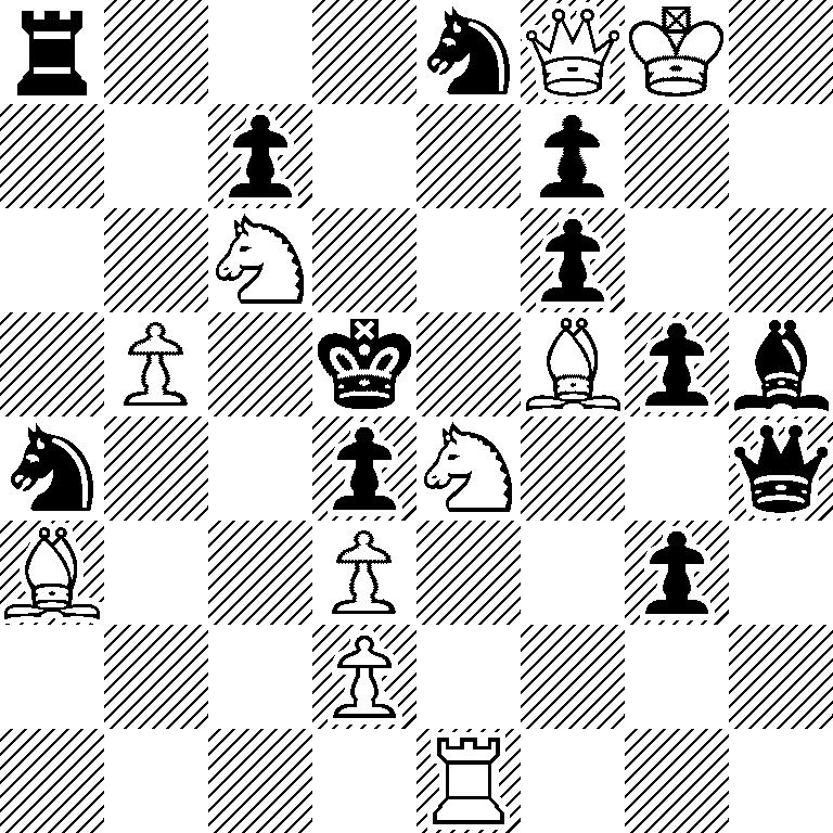 r3nQK1/2p2p2/2N2p2/1P1k1Bpb/n2pN2q/B2P2p1/3P4/4R3