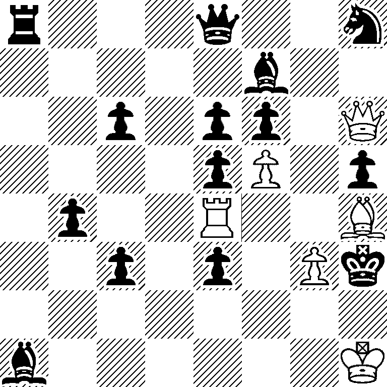 r3q2n/5b2/2p1pp1Q/4pP1p/1p2R2B/2p1p1Pk/8/b6K