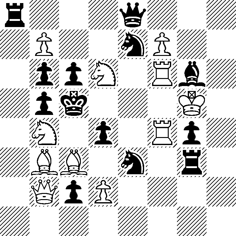 r3q3/1P2nP2/1ppN1Rb1/1pk3K1/1N1p1Rp1/1BB1n1r1/1QpP4/8