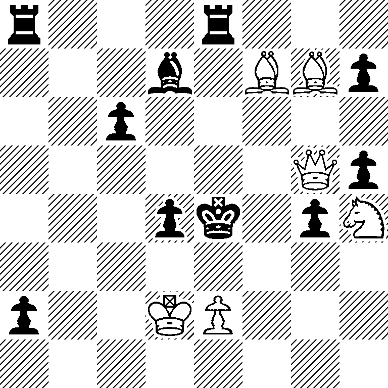 r3r3/3b1BBp/2p5/6Qp/3pk1pN/8/p2KP3/8