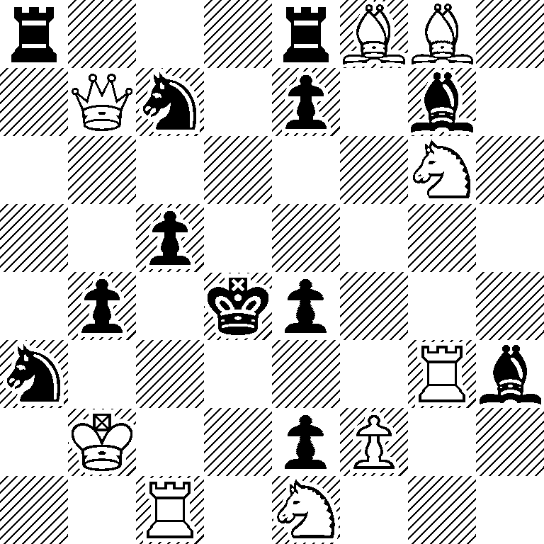 r3rBB1/1Qn1p1b1/6N1/2p5/1p1kp3/n5Rb/1K2pP2/2R1N3