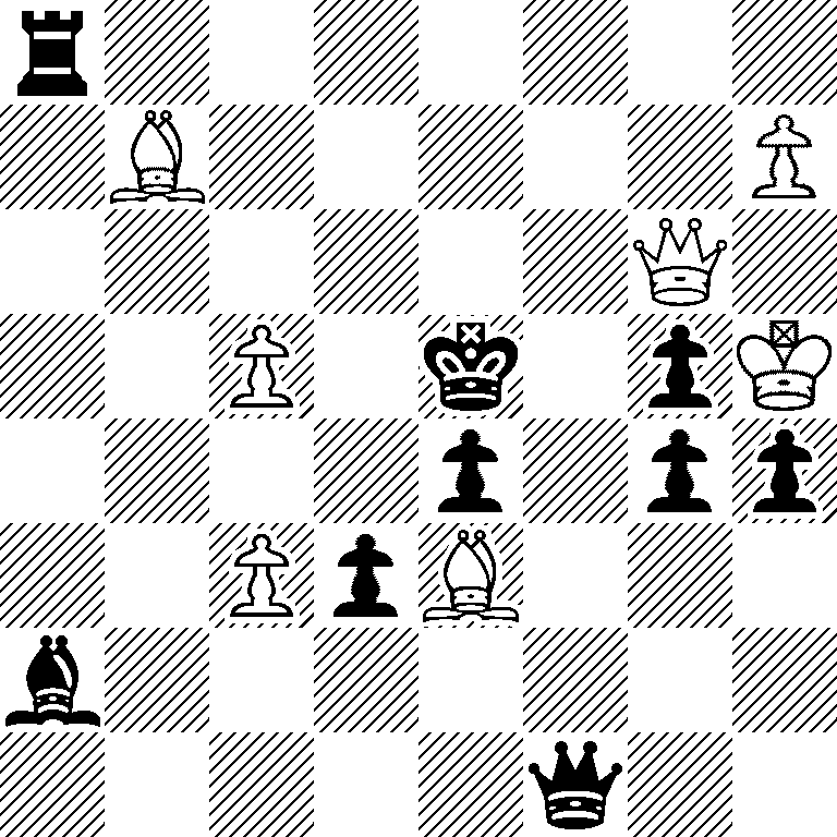 r7/1B5P/6Q1/2P1k1pK/4p1pp/2PpB3/b7/5q2