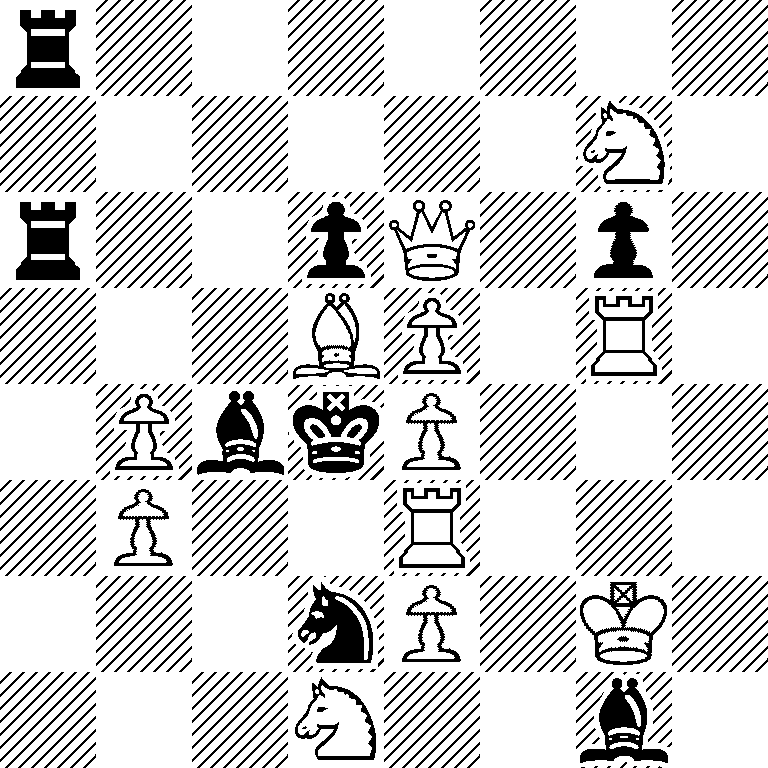 r7/6N1/r2pQ1p1/3BP1R1/1PbkP3/1P2R3/3nP1K1/3N2b1
