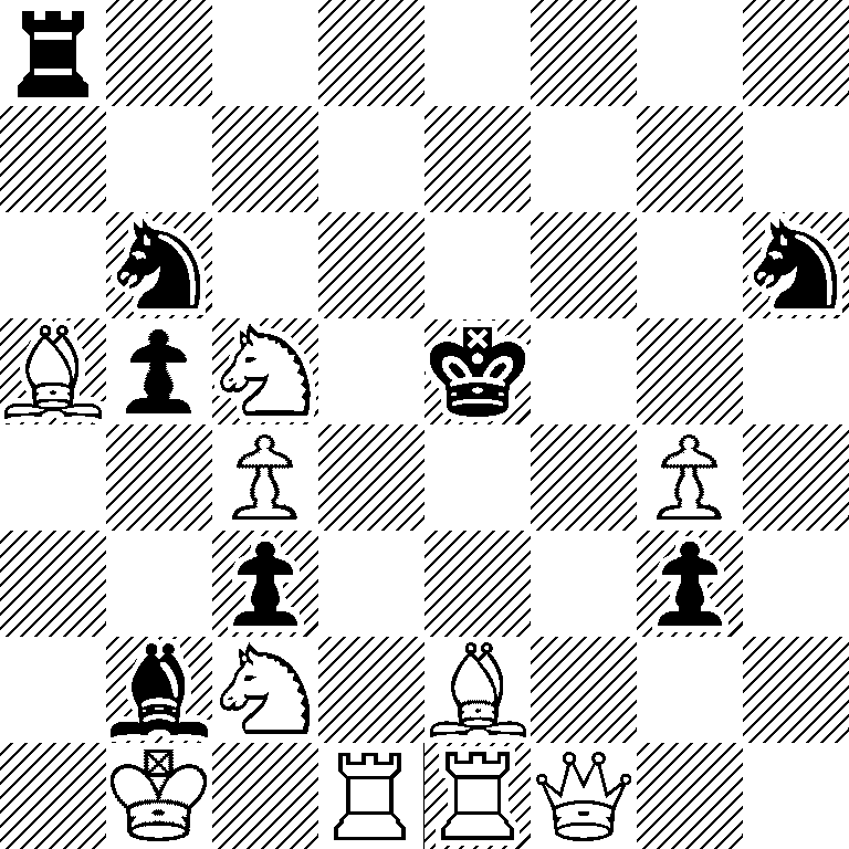 r7/8/1n5n/BpN1k3/2P3P1/2p3p1/1bN1B3/1K1RRQ2