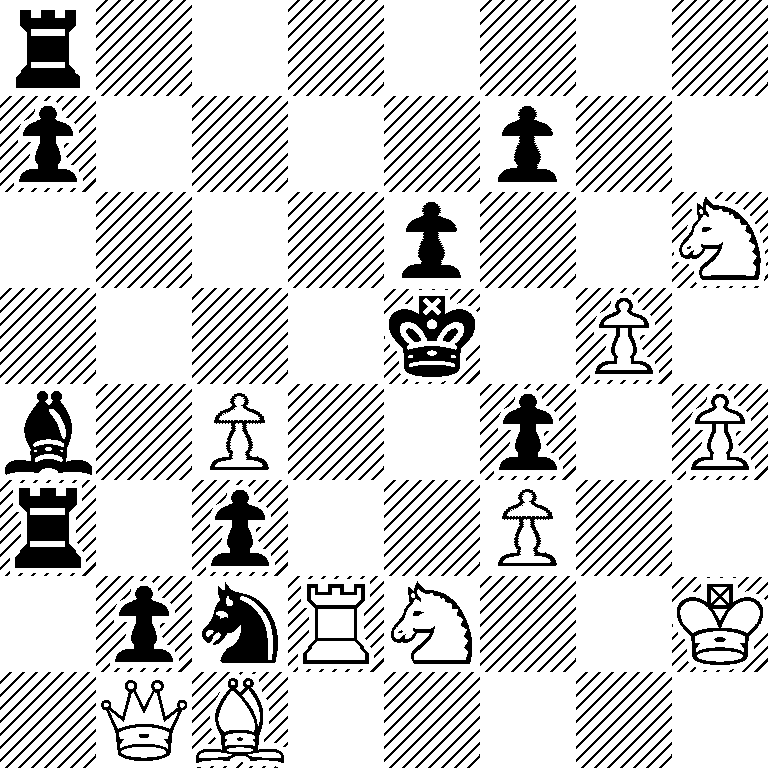 r7/p4p2/4p2N/4k1P1/b1P2p1P/r1p2P2/1pnRN2K/1QB5