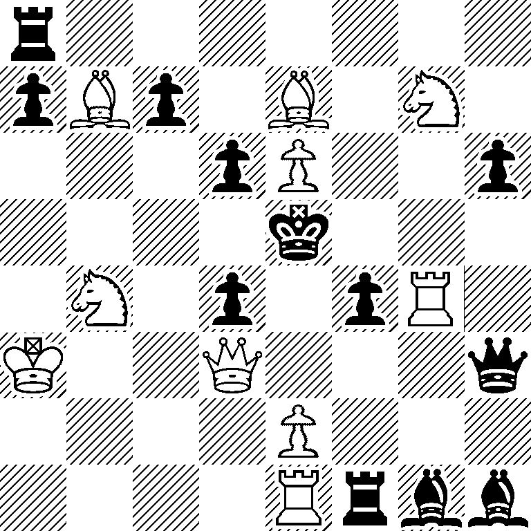 r7/pBp1B1N1/3pP2p/4k3/1N1p1pR1/K2Q3q/4P3/4Rrbb