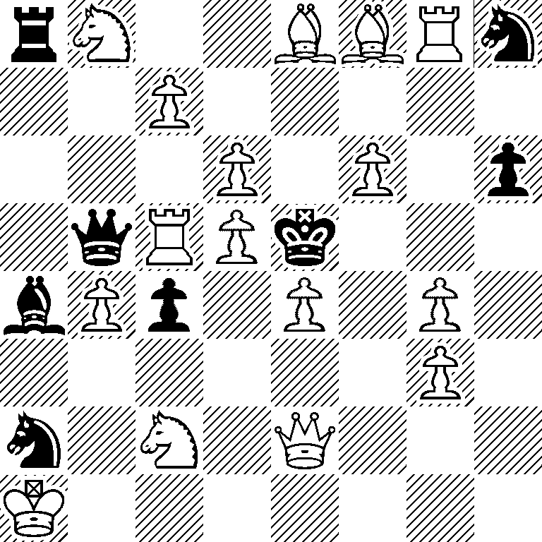 rN2BBRn/2P5/3P1P1p/1qRPk3/bPp1P1P1/6P1/n1N1Q3/K7