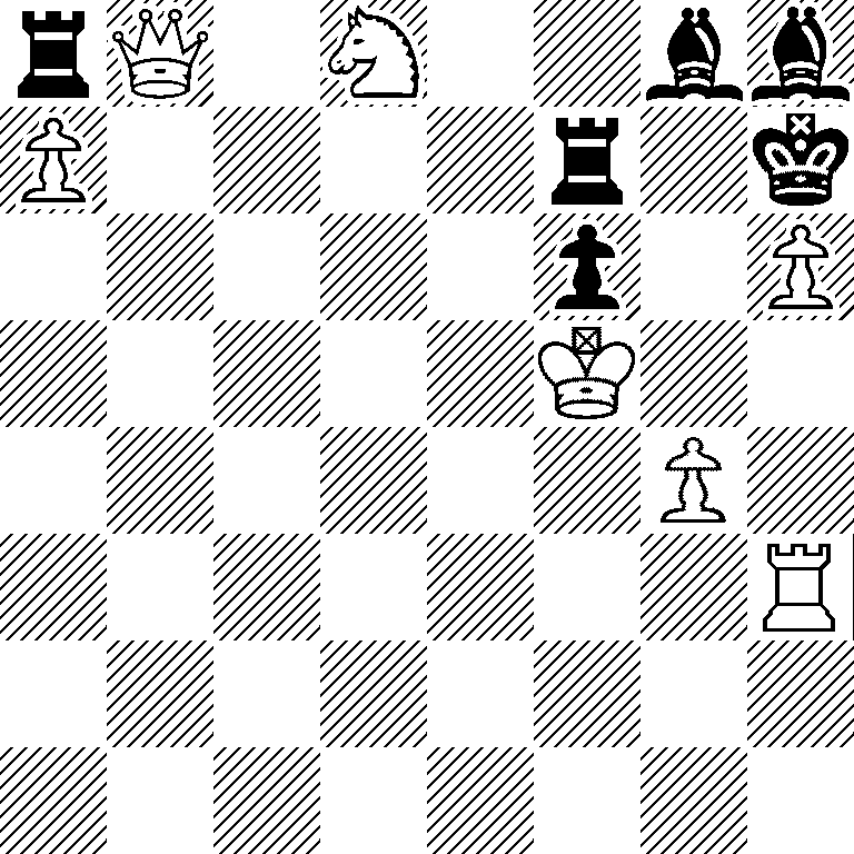 rQ1N2bb/P4r1k/5p1P/5K2/6P1/7R/8/8