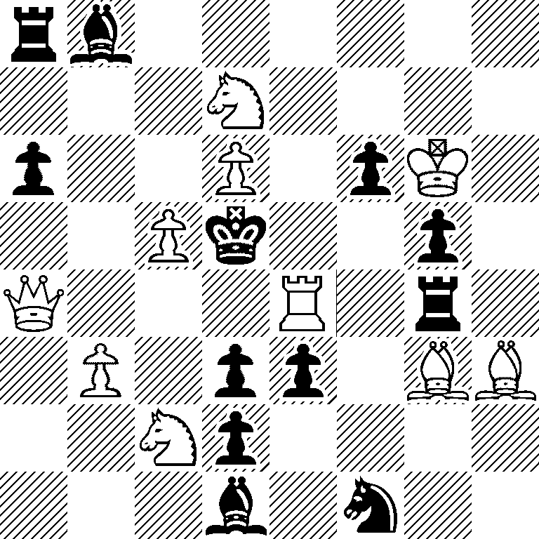 rb6/3N4/p2P1pK1/2Pk2p1/Q3R1r1/1P1pp1BB/2Np4/3b1n2