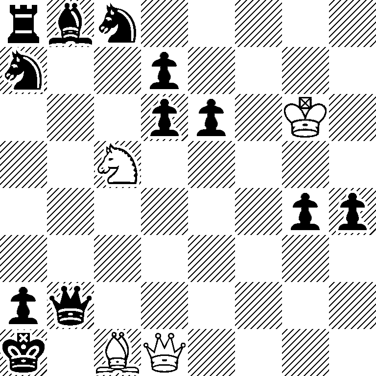 rbn5/n2p4/3pp1K1/2N5/6pp/8/pq6/k1BQ4