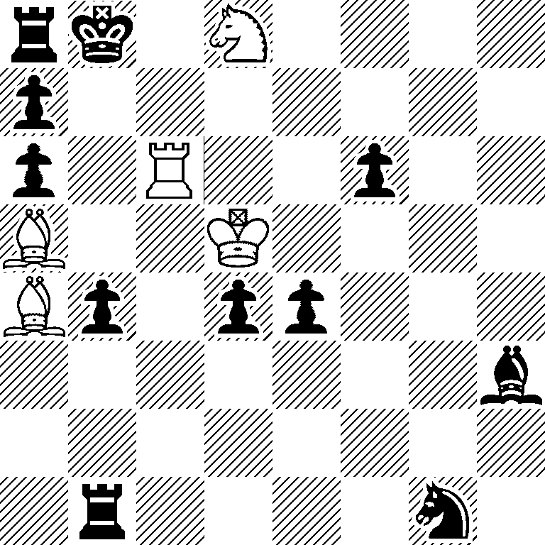 rk1N4/p7/p1R2p2/B2K4/Bp1pp3/7b/8/1r4n1