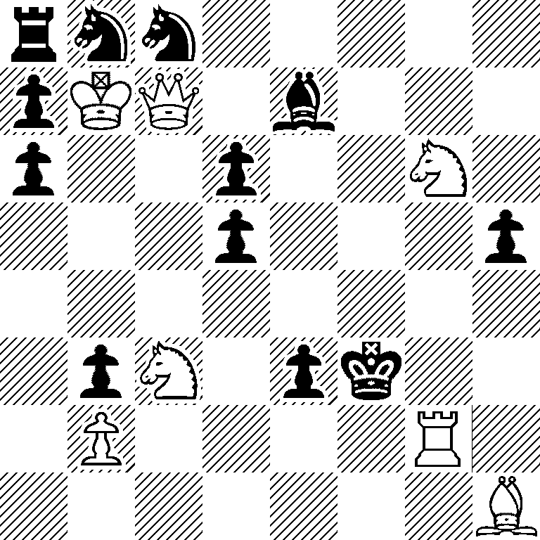 rnn5/pKQ1b3/p2p2N1/3p3p/8/1pN1pk2/1P4R1/7B